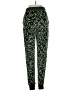 Cozy Casuals Animal Print Green Casual Pants Size XS - photo 2