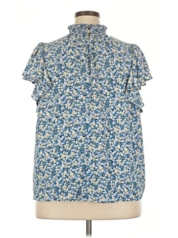 1.State Short Sleeve Blouse (view 2)