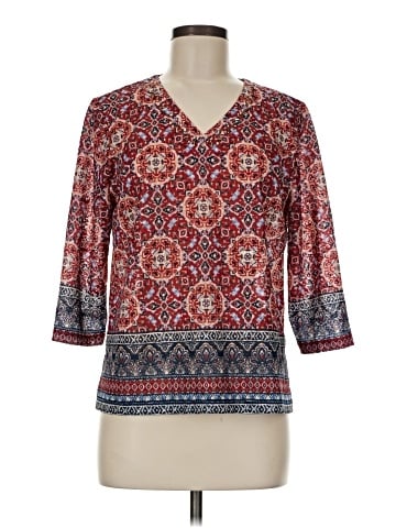 Alfred Dunner 3/4 Sleeve Blouse (view 1)