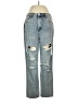 Blank NYC 100% Cotton Hearts Blue Jeans Size 29 waist - photo 1