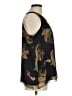 Vince Camuto 100% Polyester Black Sleeveless Blouse Size M - photo 4