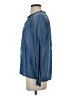 J.Jill Blue Long Sleeve Blouse Size XS - photo 5