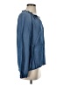 J.Jill Blue Long Sleeve Blouse Size XS - photo 4