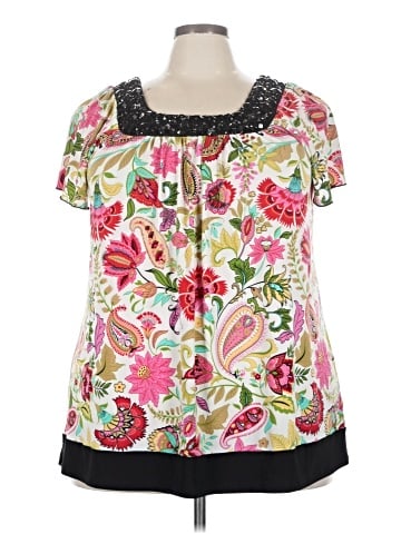 Avenue Short Sleeve Blouse (view 1)