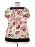 Avenue Pink Short Sleeve Blouse Size 22 - photo 2