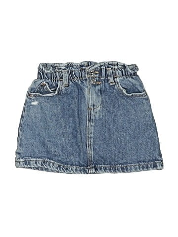 Zara Kids Denim Skirt (view 1)