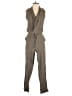 Assorted Brands Solid Gray Jumpsuit Size S - photo 1