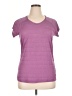 Nike 100% Polyester Purple Active T-Shirt Size XL - photo 1