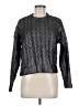 By Anthropologie Metallic Black Pullover Sweater Size M - photo 1