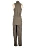 Assorted Brands Solid Gray Jumpsuit Size S - photo 2