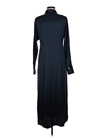 Madewell Satin Button-Front Midi Shirtdress (view 2)