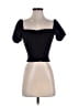 Stradivarius Black Short Sleeve Top Size XS - photo 1