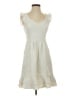 Maeve Stripes Ivory Casual Dress Size 2 - photo 1