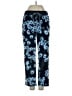 Cozy Casuals Floral Blue Casual Pants Size XS - photo 1