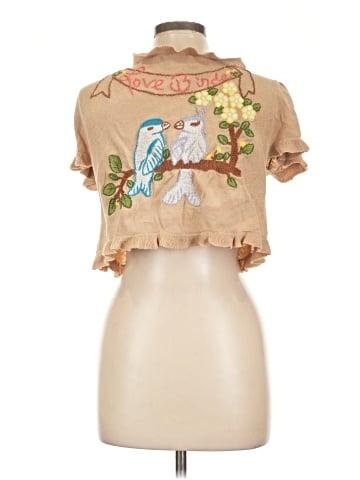 LUCCA Short Sleeve Blouse (view 2)