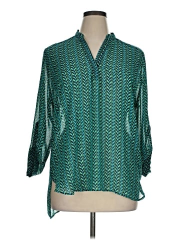Tacera 3/4 Sleeve Blouse (view 1)