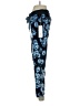 Cozy Casuals Floral Blue Casual Pants Size XS - photo 5