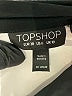 Topshop Color Block Ivory Short Sleeve Blouse Size 6 - photo 7