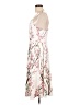 Love Tree 100% Polyester Floral Ivory Cocktail Dress Size L - photo 5