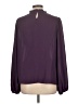Shein 100% Polyester Purple Long Sleeve Blouse Size 12 - photo 2