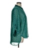 Tacera 100% Polyester Teal 3/4 Sleeve Blouse Size XL - photo 4