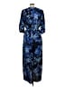 Connected Apparel Blue Casual Dress Size 10 - photo 2