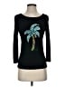 SWEATER WORKS Tropical Black Pullover Sweater Size S - photo 1