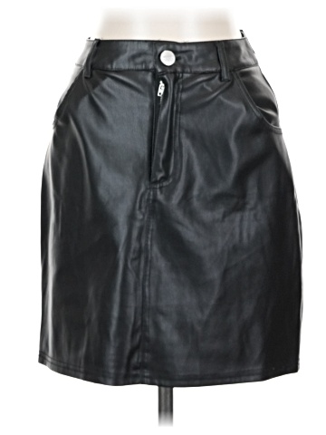 madden nyc Faux Leather Skirt (view 1)