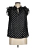 Generation Love Black Sleeveless Blouse Size M - photo 1