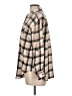 Love Notes 100% Cotton Plaid Tan Long Sleeve Button-Down Shirt Size L - photo 5