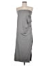Shein Solid Gray Cocktail Dress Size 6 - photo 1