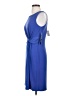 Muse Solid Blue Cocktail Dress Size S - photo 5