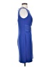 Muse Solid Blue Cocktail Dress Size S - photo 4