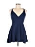 Lulus Solid Blue Cocktail Dress Size M - photo 1