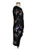 ASOS Print Black Cocktail Dress Size 4 - photo 4