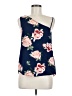 Seven Sisters Blue Sleeveless Blouse Size M - photo 1