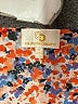 Collective Concepts 100% Polyester Print Orange Romper Size S - photo 4