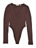 Wilfred Free Brown Bodysuit Size S - photo 1