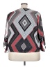 Alyx 100% Polyester Gray 3/4 Sleeve Blouse Size 3X - photo 2