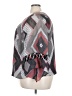 Alyx 100% Polyester Gray 3/4 Sleeve Blouse Size 3X - photo 5