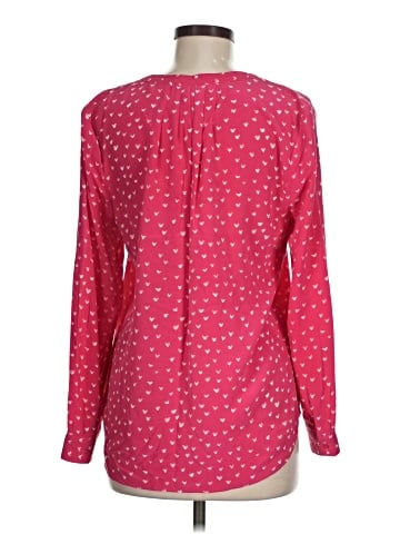 Joie Long Sleeve Silk Top (view 2)