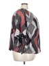 Alyx 100% Polyester Gray 3/4 Sleeve Blouse Size 3X - photo 4