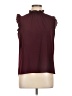 Moa Moa Burgundy Sleeveless Blouse Size L - photo 1