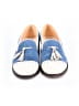 Girotti 100% Leather Color Block Blue Flats Size EU (IT) 36 / US 6 - photo 2