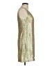 Tabitha 100% Polyester Metallic Gold Cocktail Dress Size 6 - photo 4