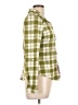 rue21 Color Block Green Long Sleeve Blouse Size L - photo 4