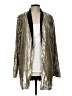 Dolce Cabo 100% Polyester Metallic Gold Blazer Size L - photo 1