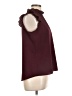 Moa Moa Burgundy Sleeveless Blouse Size L - photo 4