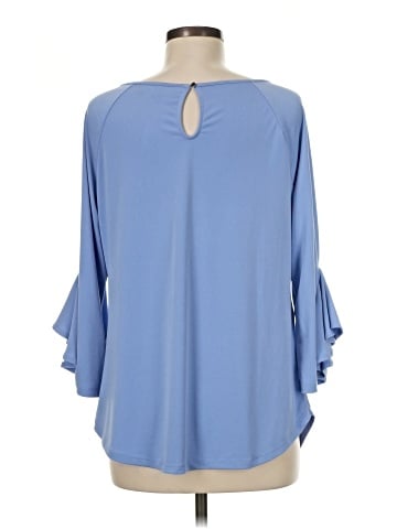 7th Avenue Design Studio New York & Company 3/4 Sleeve Blouse (view 2)