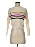 Madewell 100% Cashmere Color Block Ivory Cashmere Pullover Sweater Size XXS - photo 1